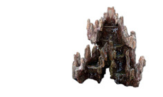 Versteend hout waterval element